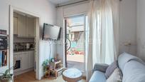 Living room of Apartment for sale in  Barcelona Capital  with Air Conditioner, Heating and Terrace