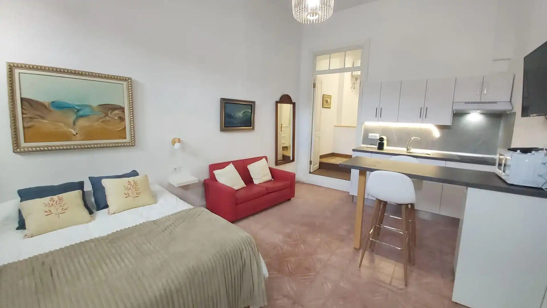 Habitación de Estudio de alquiler en La Orotava con Amueblado