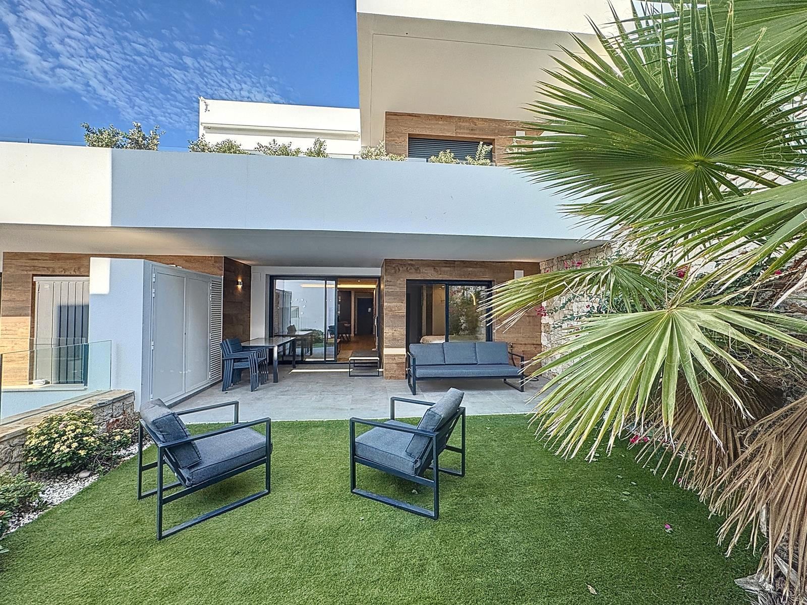 Terrace of Apartment for sale in Benitachell / El Poble Nou de Benitatxell  with Air Conditioner, Heating and Private garden