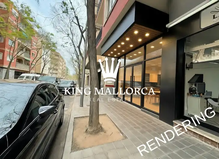 Vista exterior de Local en venda en  Palma de Mallorca amb Aire condicionat i Moblat