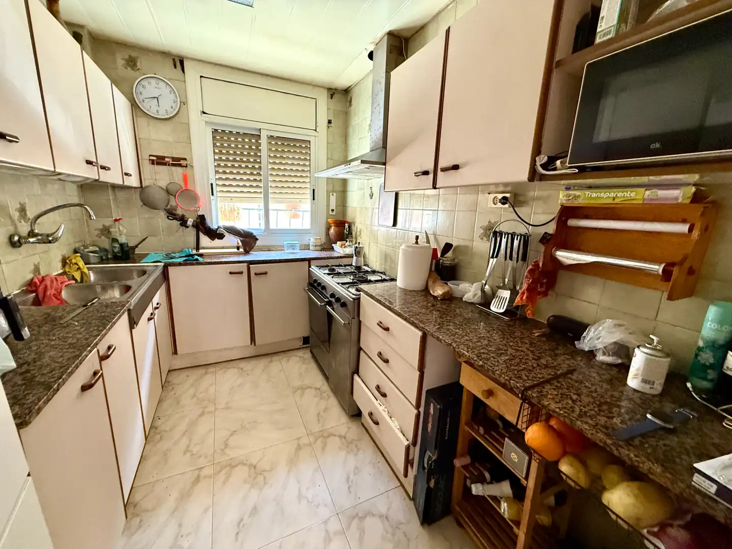 Cocina de Casa adosada en venta en Barcelona con Calefacción, Terraza y Balcón