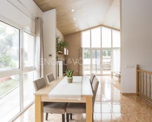 Dining room of House or chalet for sale in Castellví de Rosanes  with Air Conditioner, Terrace and Swimming Pool