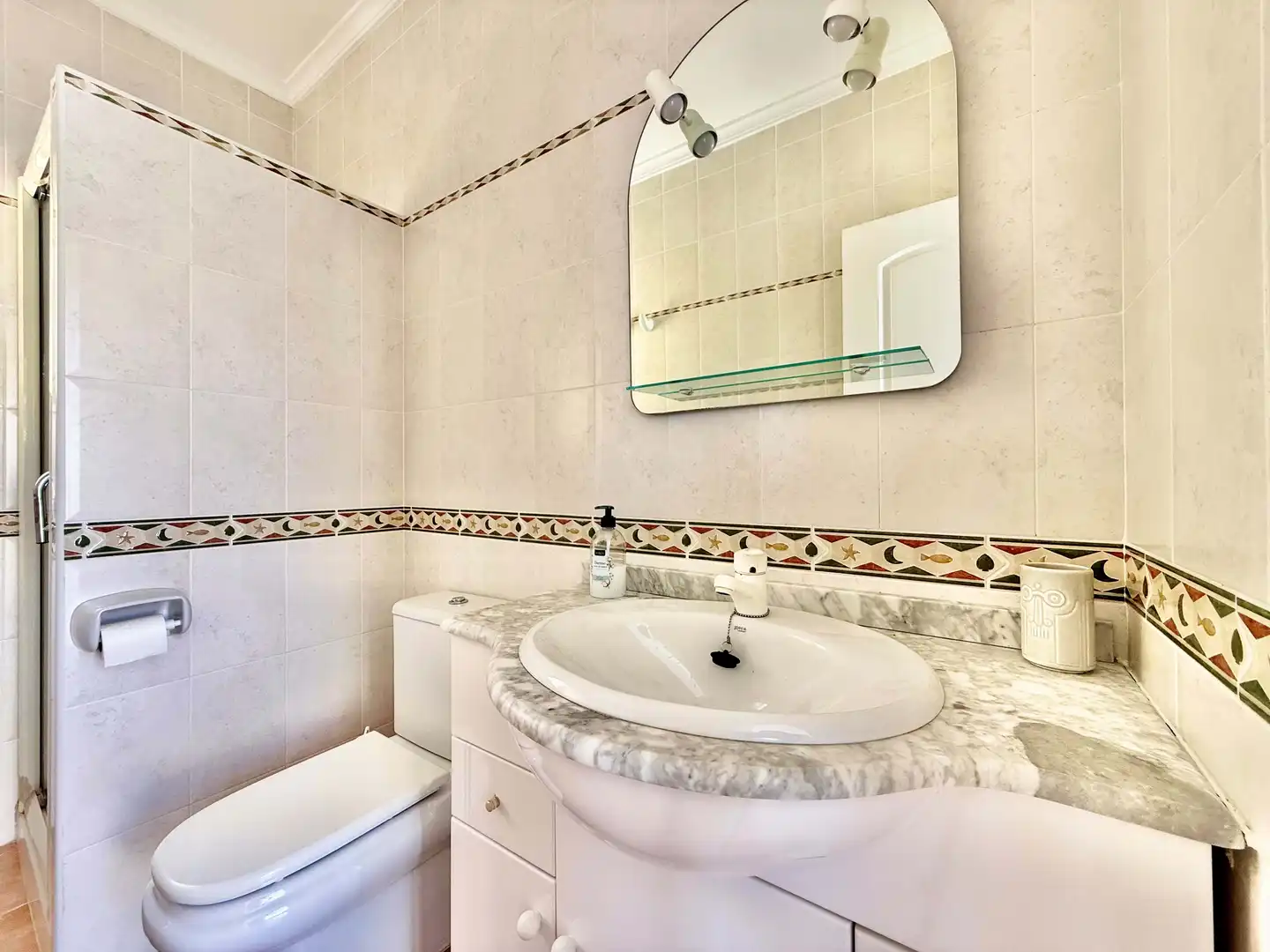 Baño de Casa o chalet en venta en Dénia con Aire acondicionado, Terraza y Piscina
