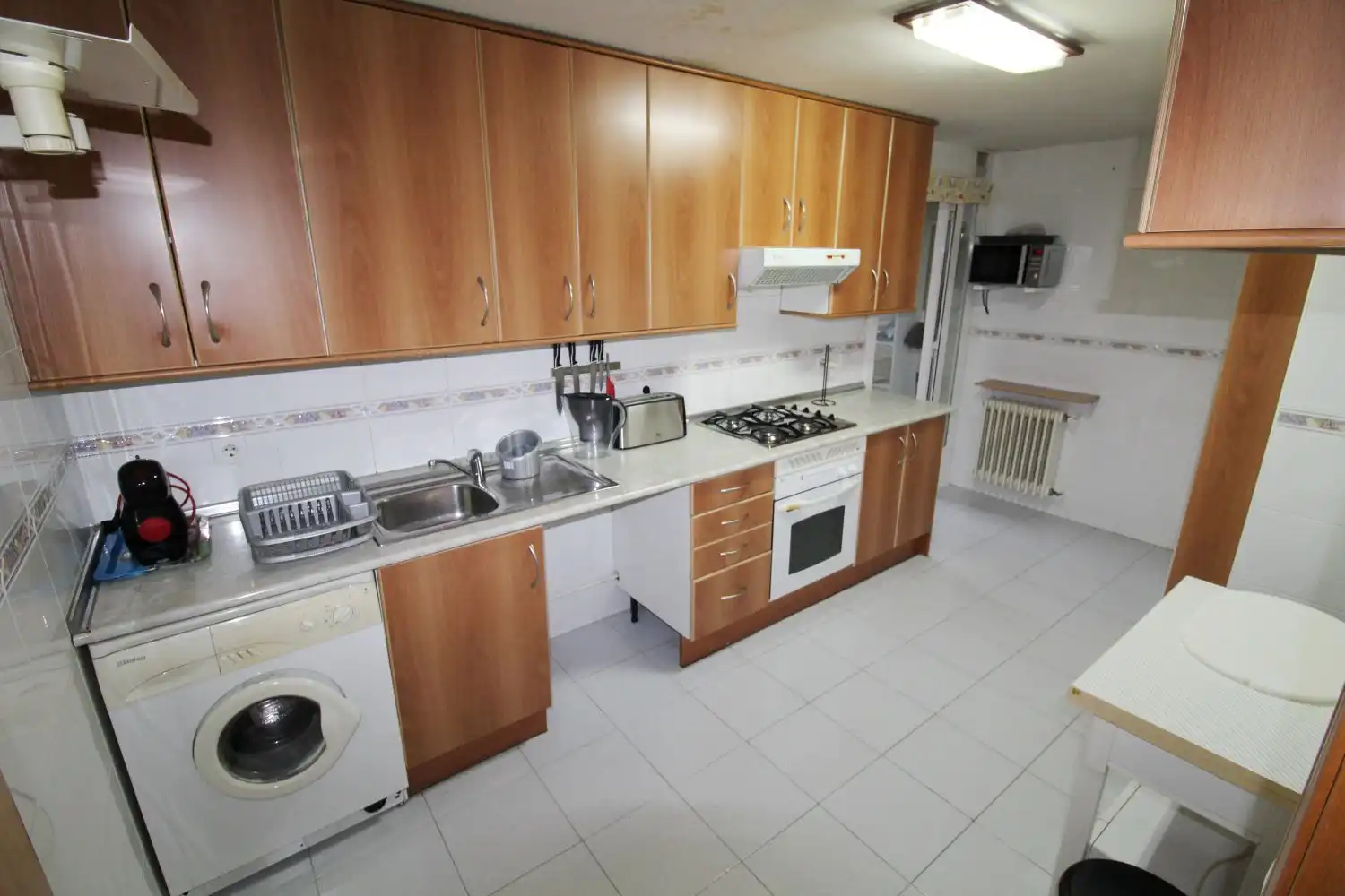 Kitchen of Flat for rent in Ciudad Real  with Air Conditioner, Heating and Terrace