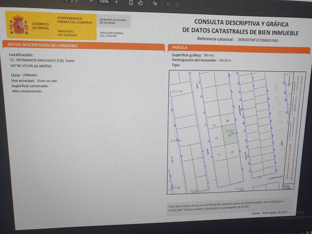Terreno residencial en Venta en Calle Hermanos Machado, 15 en Las Cabañuelas