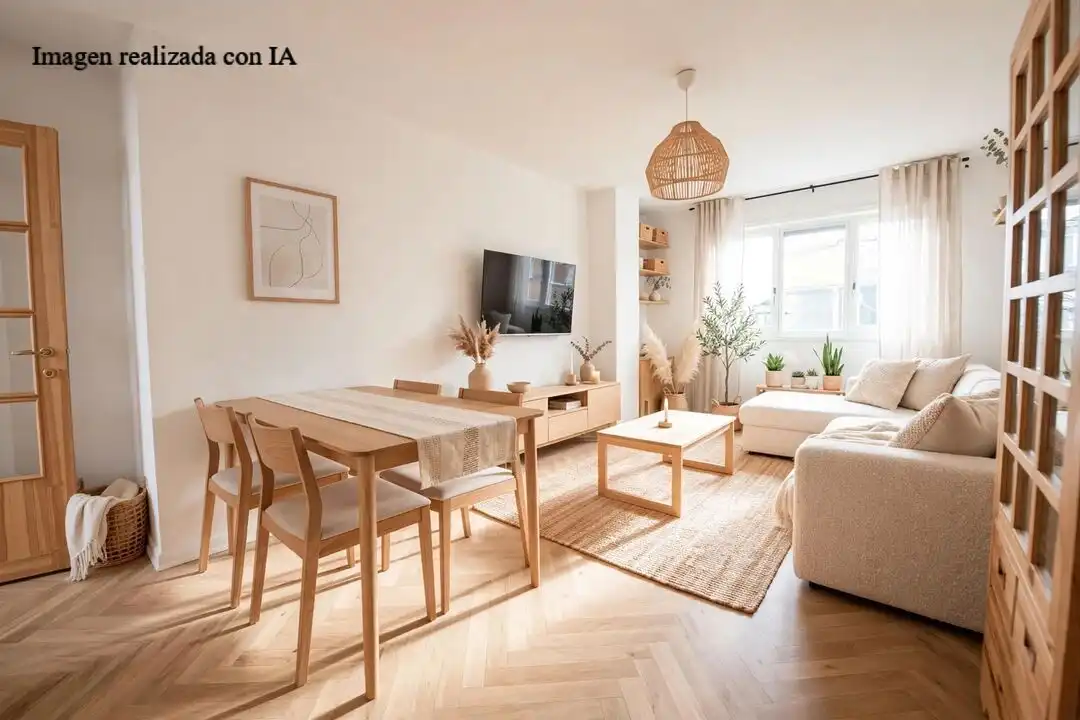 Living room of Flat for sale in Santander  with Heating, Storage room and Balcony