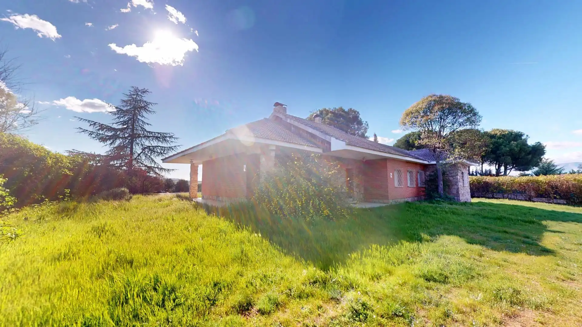 Vista exterior de Casa o chalet en venta en Pedrezuela con Calefacción, Jardín privado y Terraza