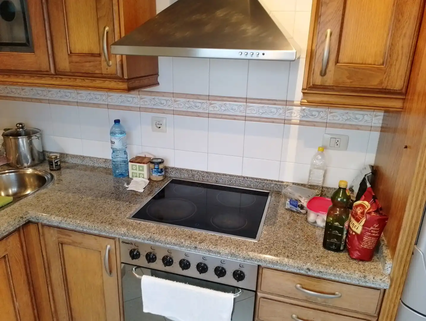 Kitchen of Flat for sale in Ribeira  with Heating, Parquet flooring and Terrace