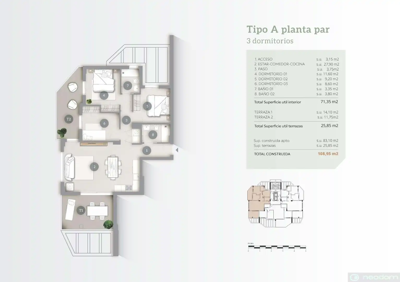 Piso en venta en Marisol Park - Ortembach - Los Almendros, imagen 13