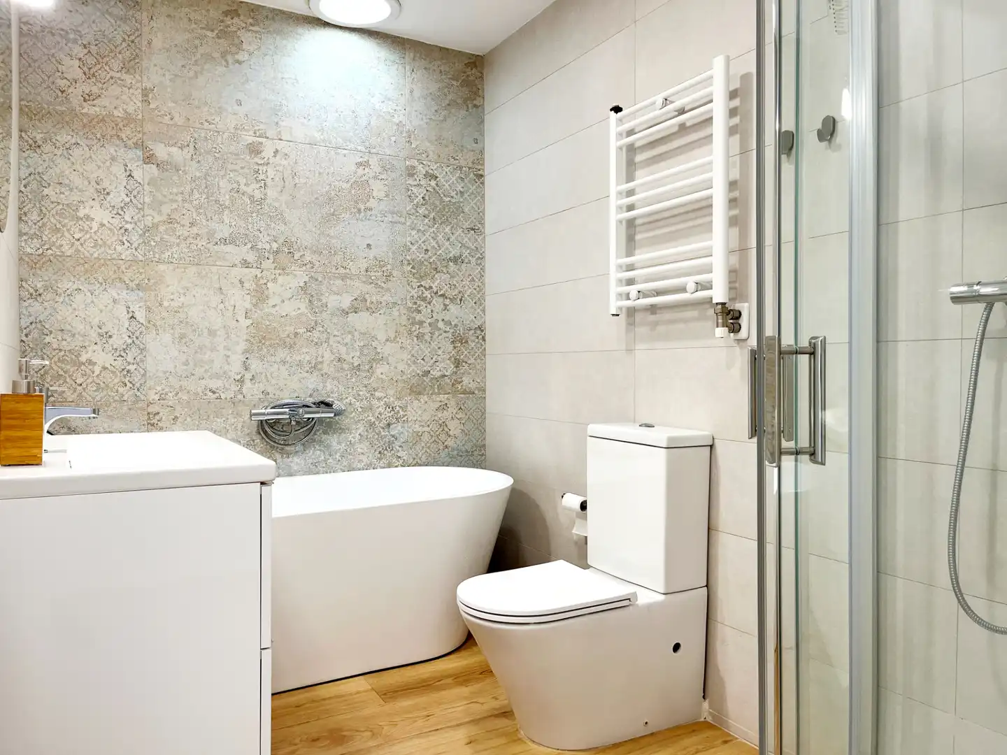 Badezimmer von Haus oder Chalet zum Verkauf in Sabadell mit Klimaanlage, Heizung und Terrasse