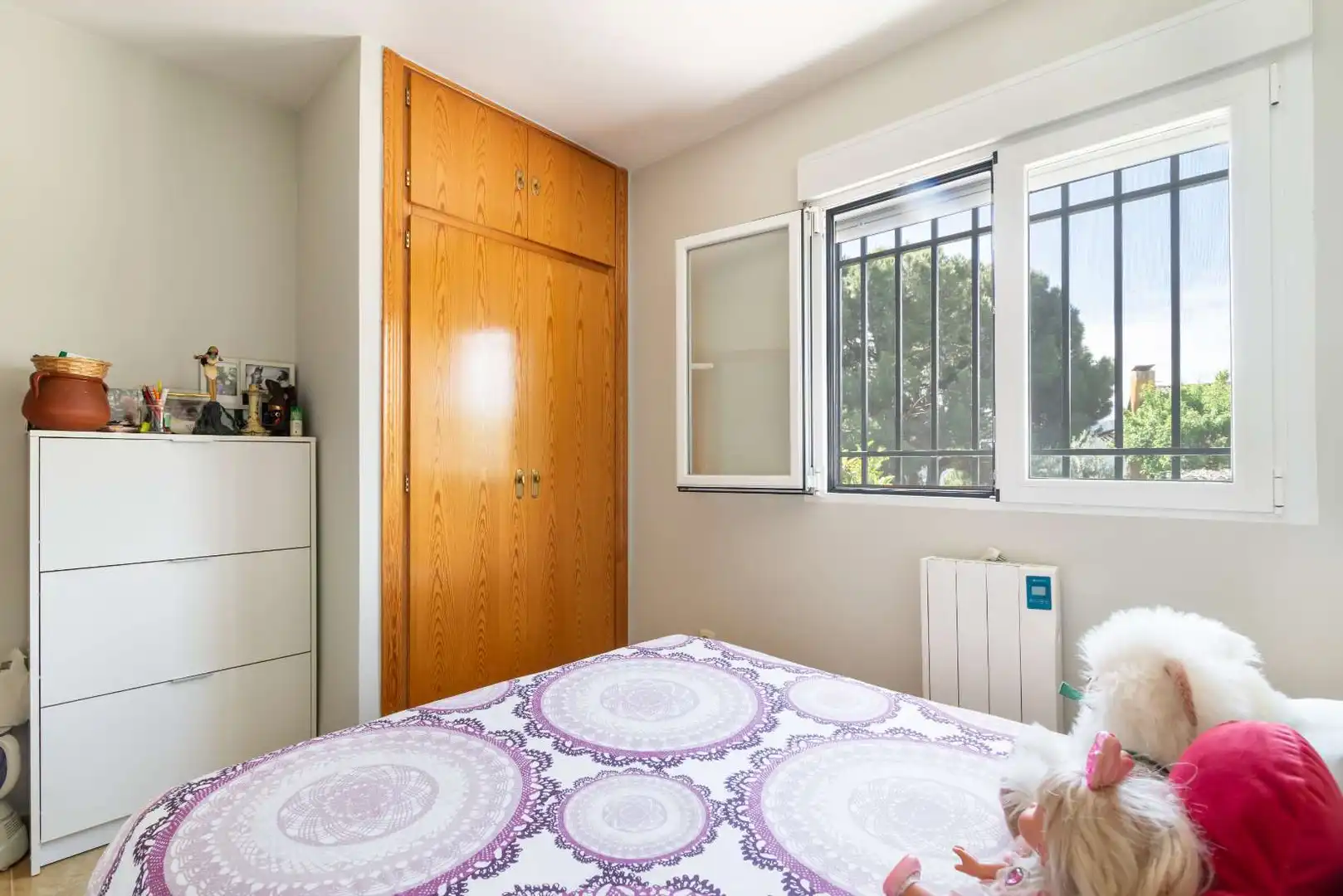 Bedroom of Houses for sale in San Martín de Valdeiglesias  with Air Conditioner, Heating and Private garden