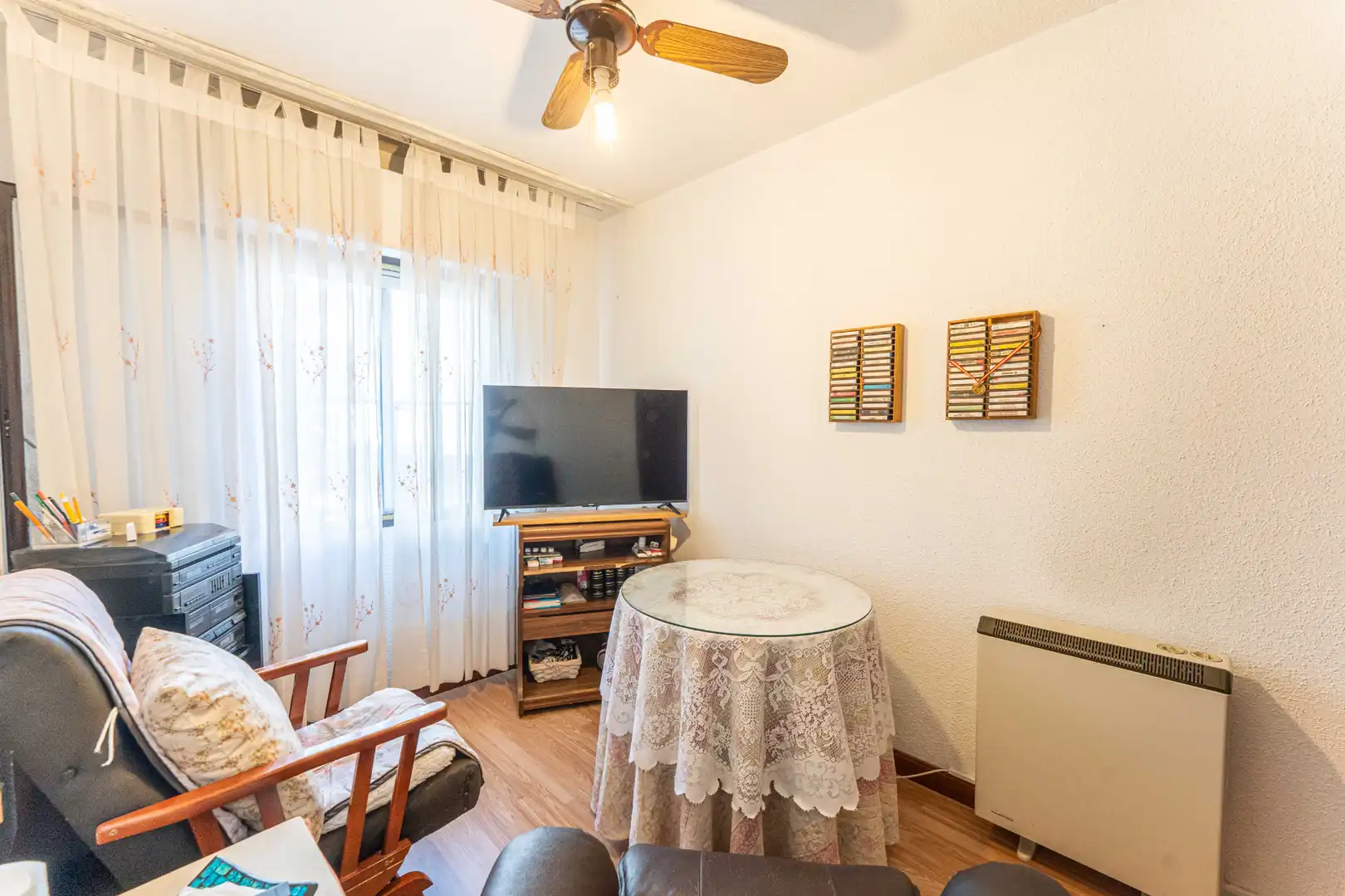 Sala de estar de Piso en venta en Humanes de Madrid con Terraza, Amueblado y Horno