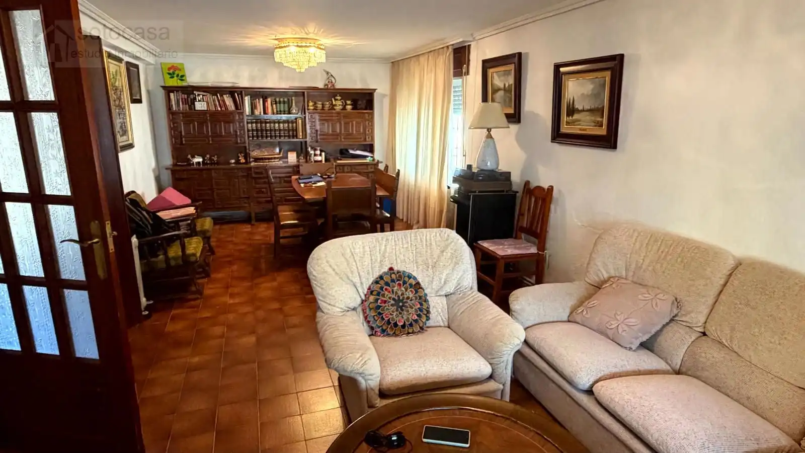 Sala de estar de Casa o chalet en venta en Villafuerte con Calefacción y Jardín privado