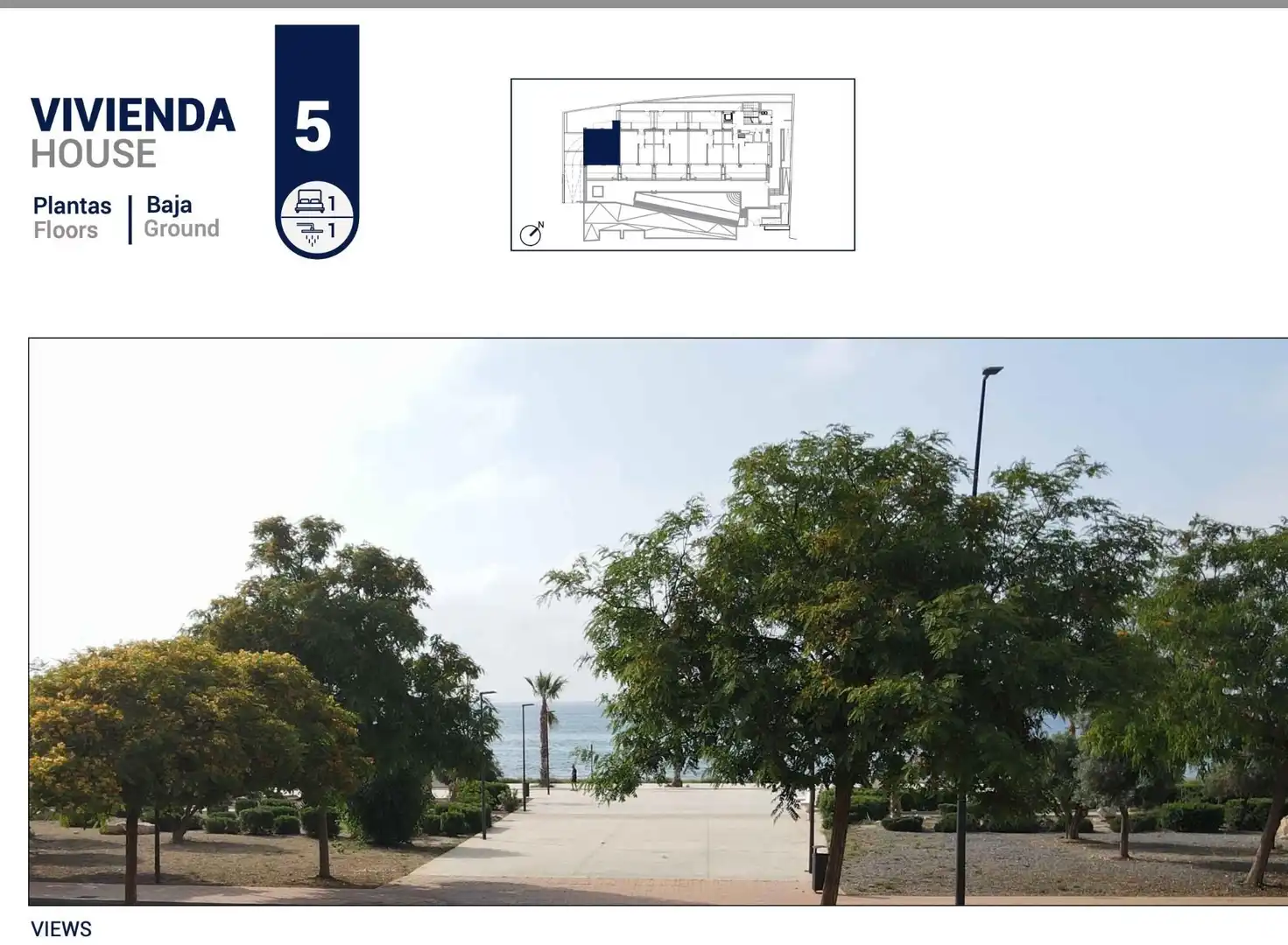 Vista exterior de Apartament en venda en Alicante / Alacant amb Aire condicionat, Calefacció i Jardí privat