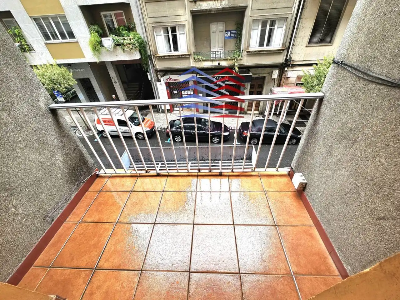 Terrassa de Pis de lloguer en Ourense Capital  amb Calefacció, Terrassa i Moblat