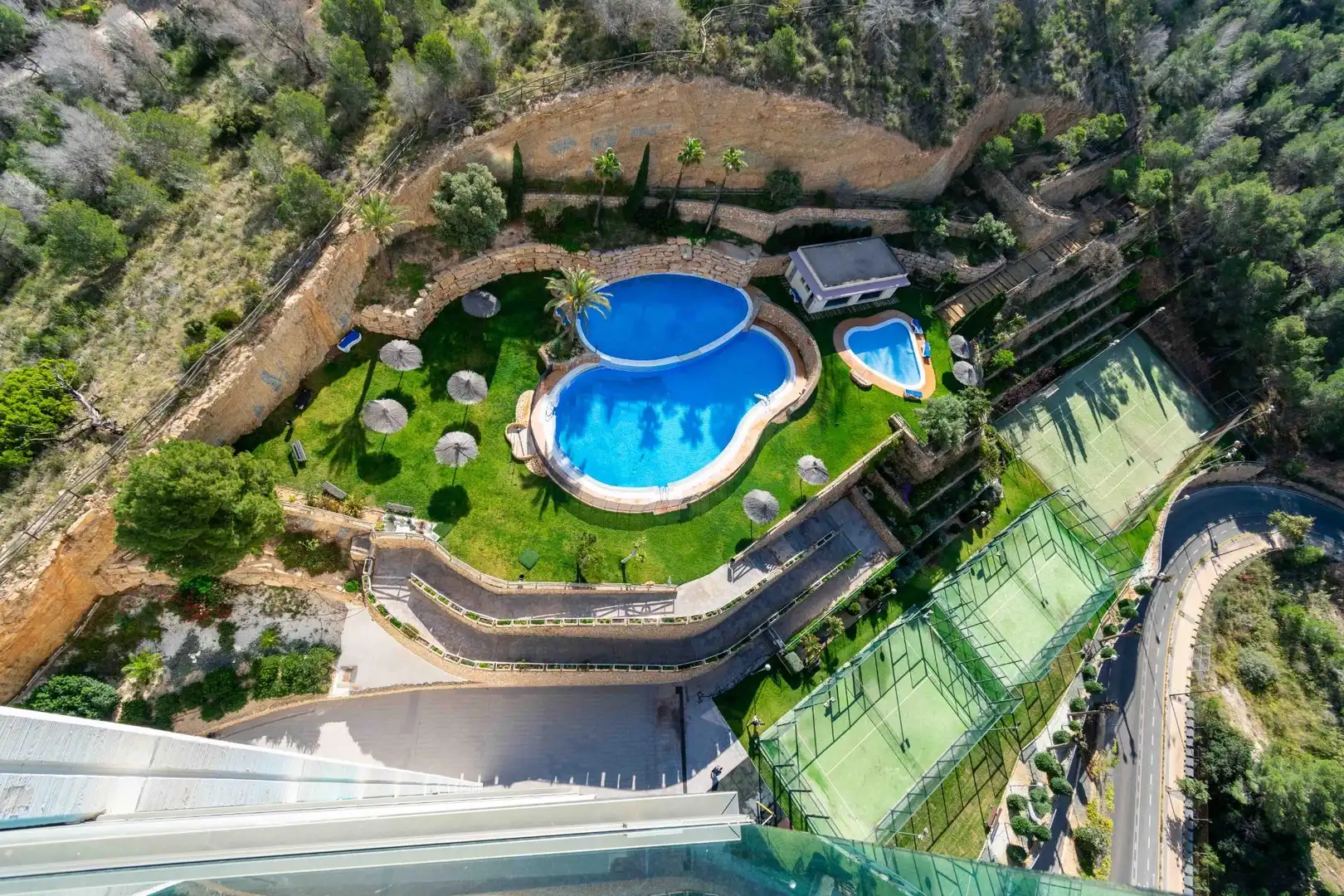 Swimming pool of Apartments for sale in Benidorm  with Heating, Terrace and Swimming Pool
