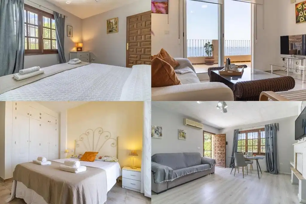 Bedroom of Flat for rent in Águilas  with Air Conditioner, Heating and Private garden