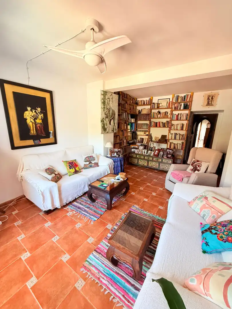 Living room of Detached homes for sale in Álora  with Air Conditioner, Terrace and Oven
