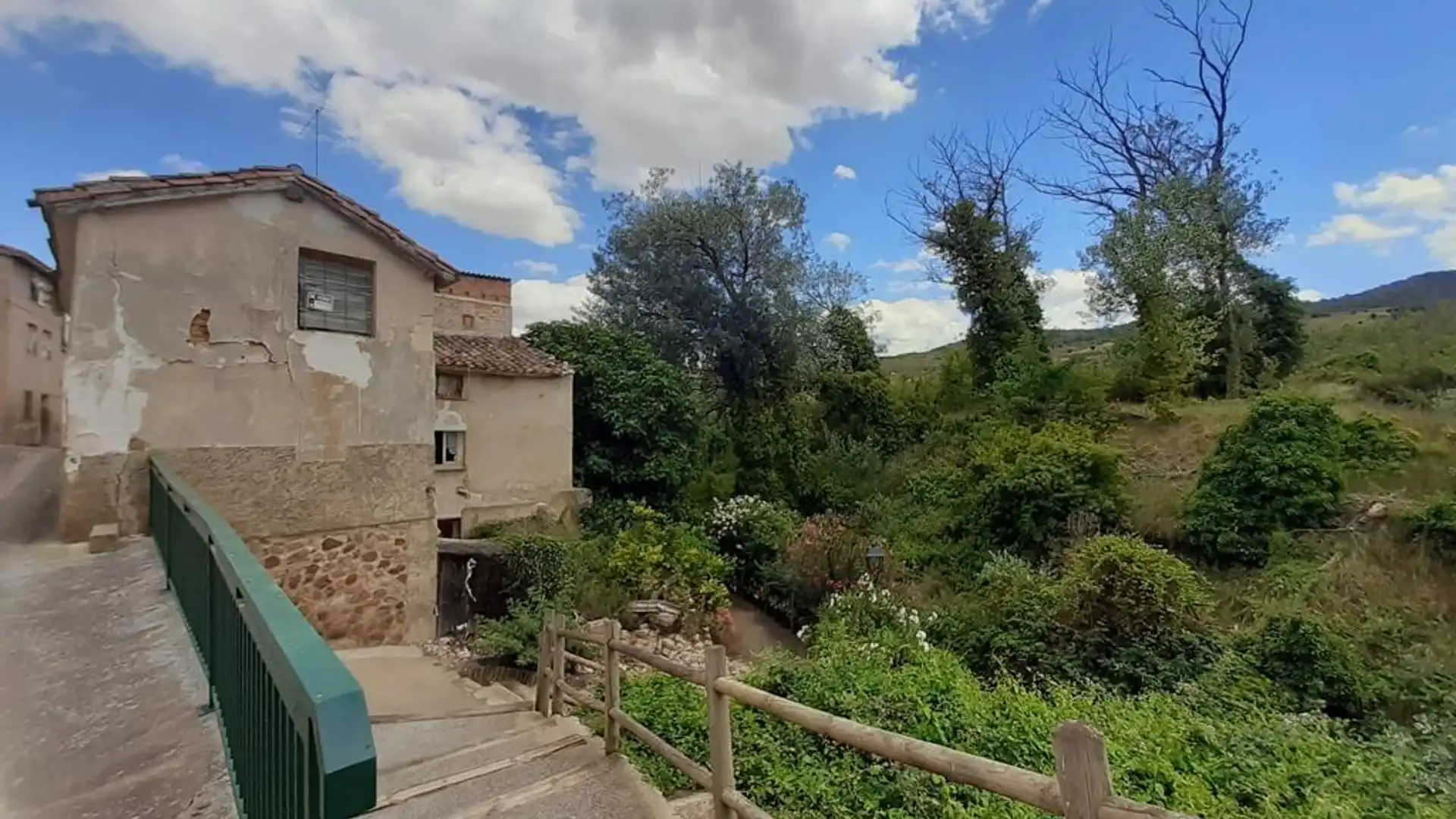 Vista exterior de Casa adosada en venta en Bergasa
