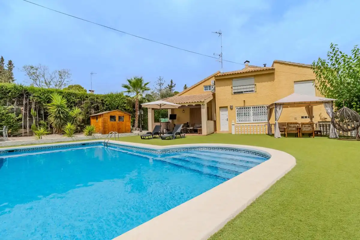 Piscina de Casa o xalet en venda en Las Torres de Cotillas amb Aire condicionat, Calefacció i Terrassa
