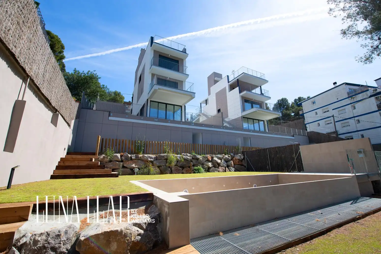 Vista exterior de Casa o chalet en venta en Castelldefels