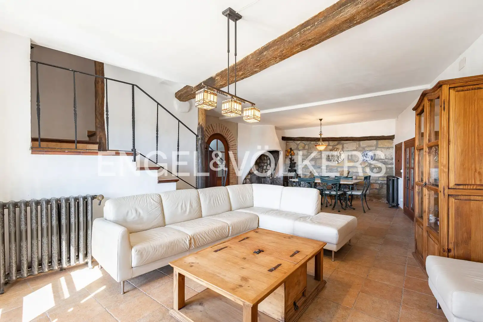 Sala de estar de Casa o chalet en venta en Calonge de Segarra con Calefacción, Jardín privado y Terraza