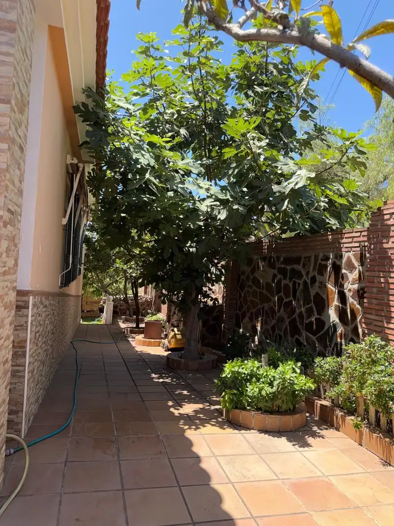 Garden of Houses for sale in Rincón de la Victoria  with Air Conditioner, Terrace and Storage room