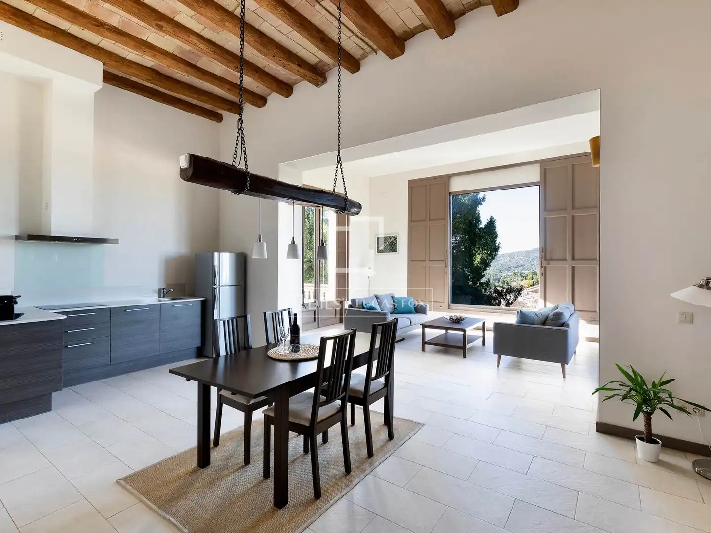 Living room of Country homes for sale in La Torre de Claramunt  with Air Conditioner, Heating and Private garden