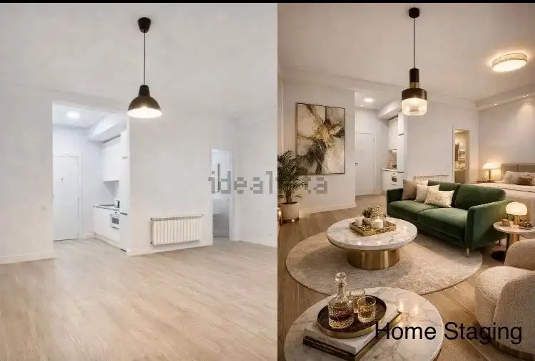 Sala d'estar de Apartament en venda en Madrid amb Aire condicionat, Calefacció i Terrassa