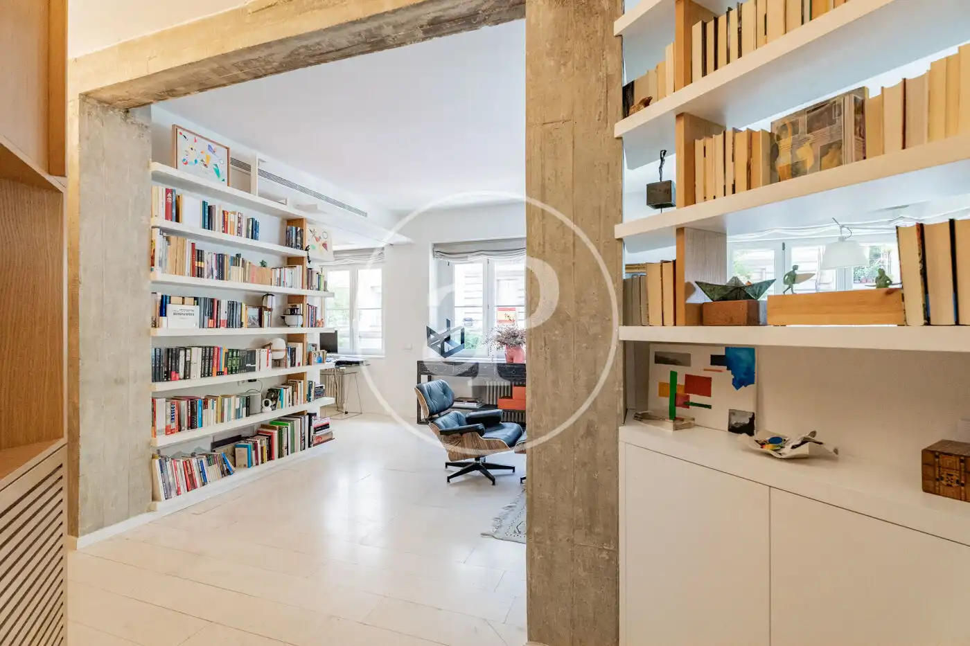 Sala de estar de Piso en venta en Madrid con Calefacción y Trastero
