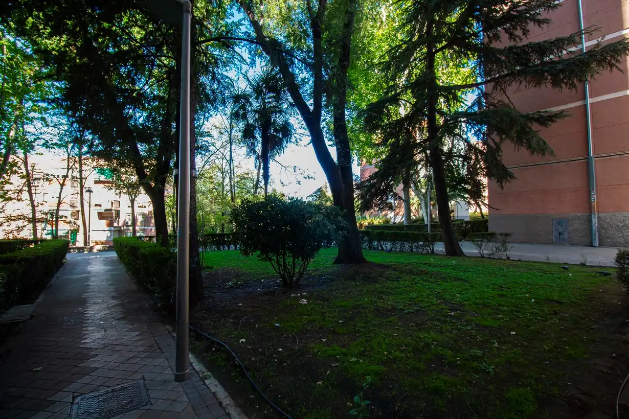 Vista exterior de Piso en venta en Madrid con Calefacción, Amueblado y Horno