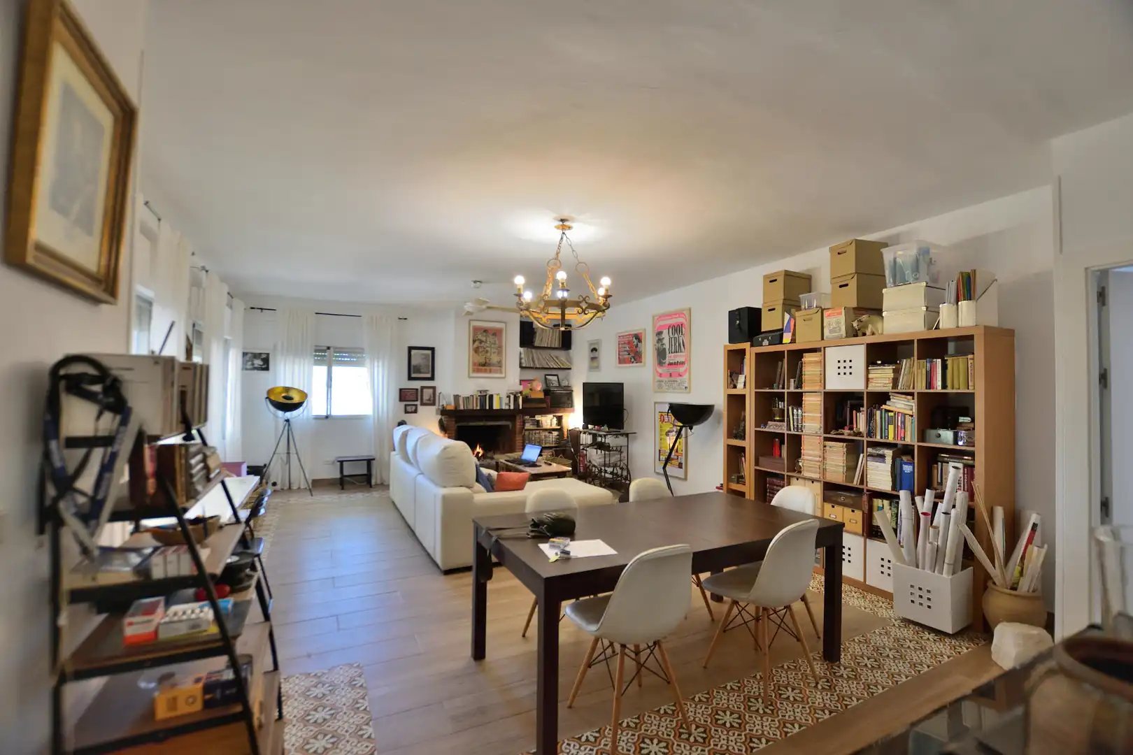 Sala de estar de Finca rústica en venta en Ronda con Jardín privado, Trastero y Piscina