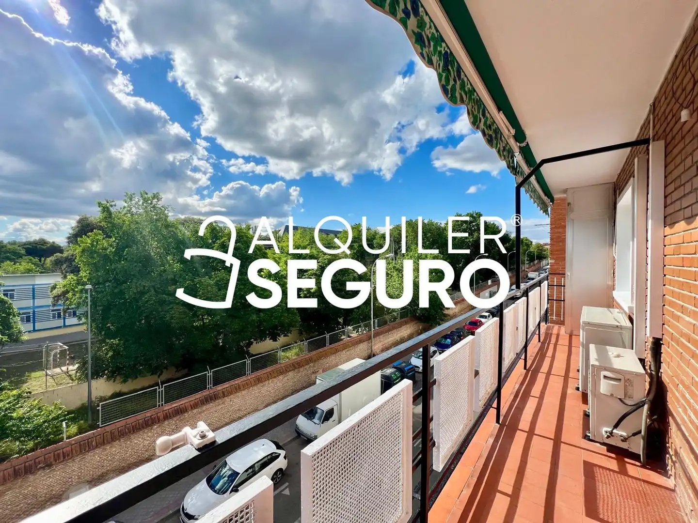Vista exterior de Pis de lloguer en Madrid amb Aire condicionat, Calefacció i Terrassa