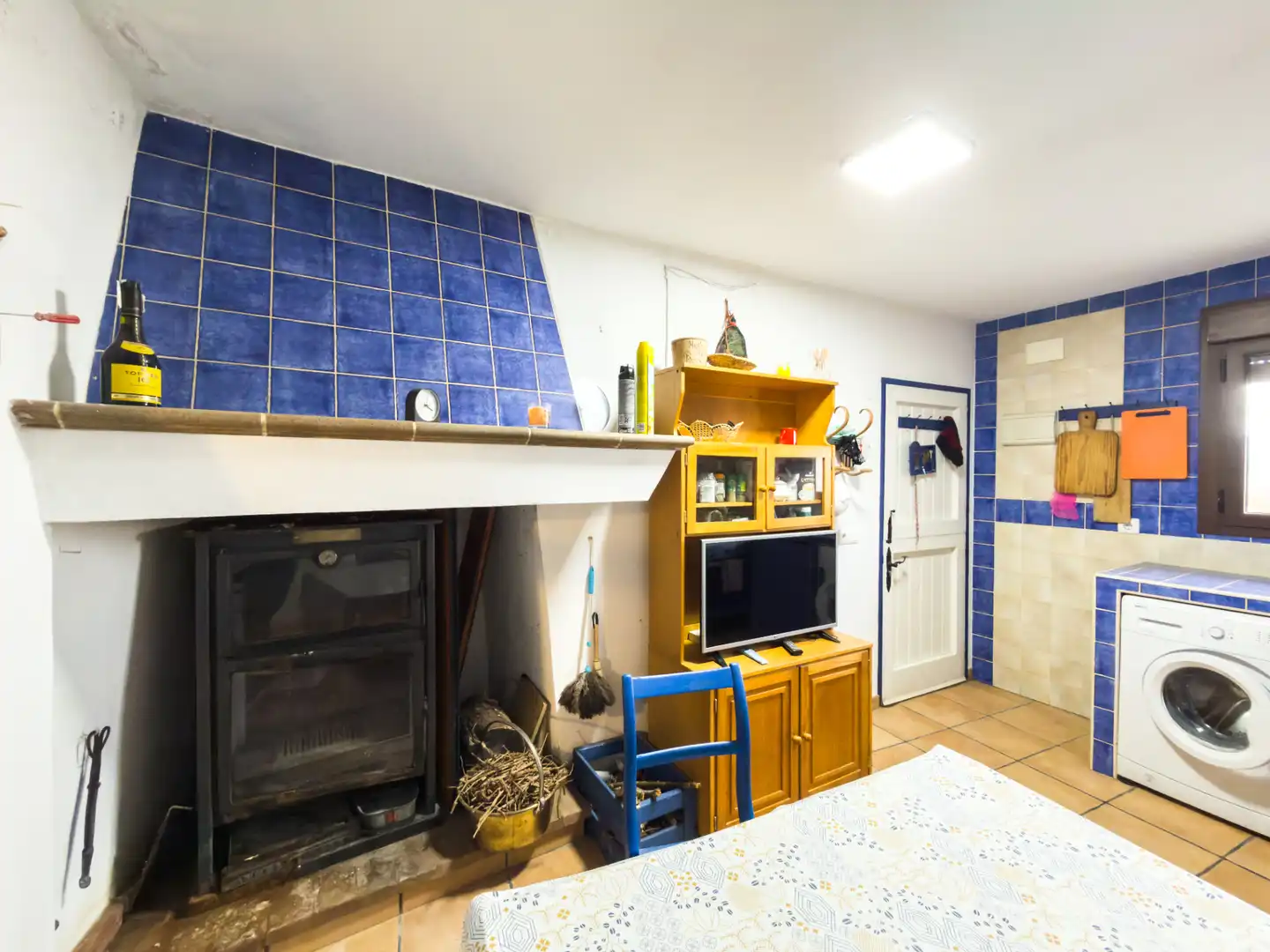 Cocina de Finca rústica en venta en Gor con Jardín privado, Terraza y Amueblado
