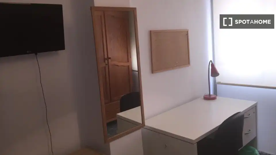 Habitación de Piso para compartir en Málaga con Aire acondicionado, Calefacción y Amueblado