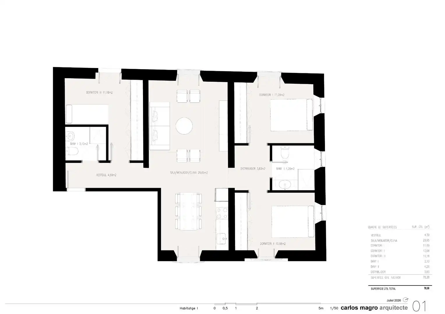 Wohnung mit Aufzug zum Verkauf in Carrer de Ferran, imagen 7