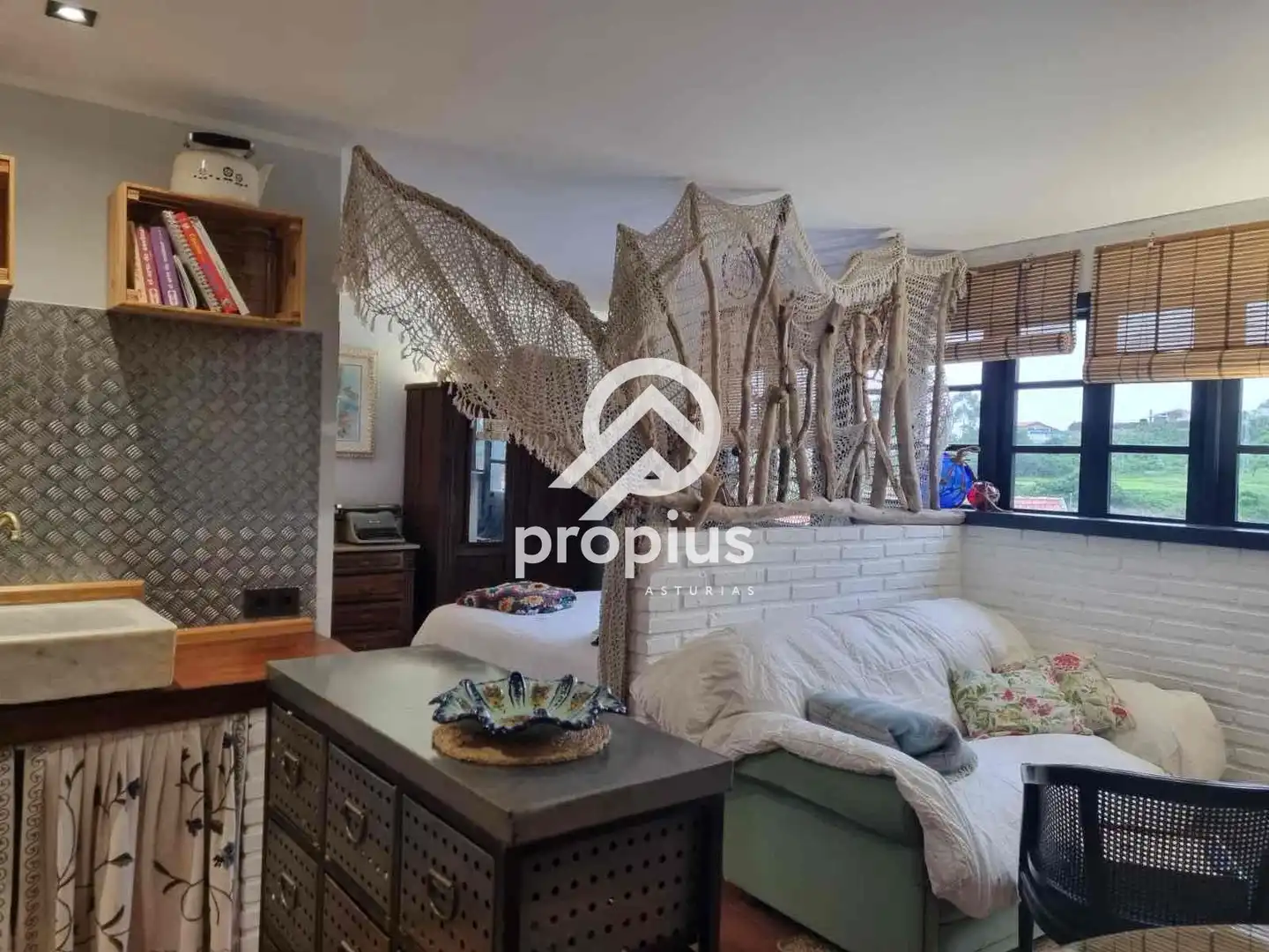 Habitación de Casa o chalet en venta en Ribadesella con Calefacción, Jardín privado y Terraza
