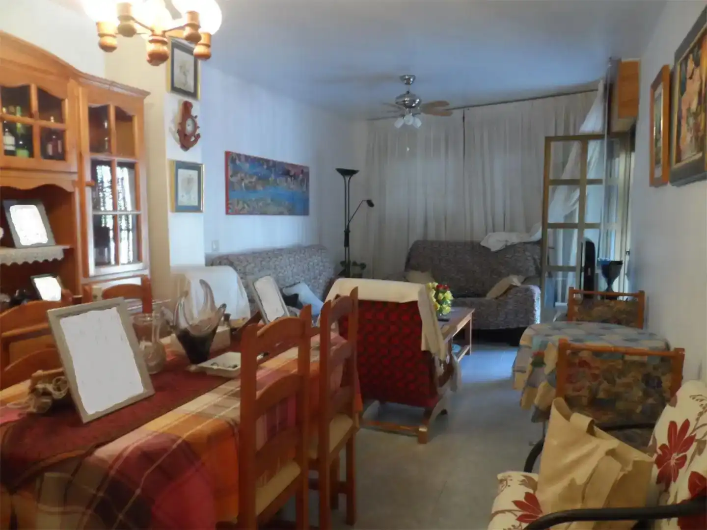 Living room of Flat for rent in Carboneras  with Furnished and Balcony