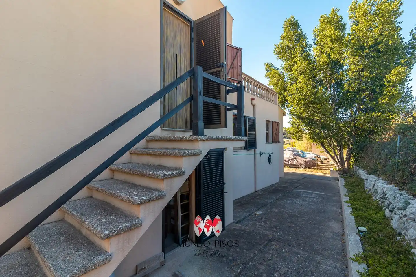 Vista exterior de Finca rústica en venta en Montuïri con Jardín privado, Terraza y Piscina