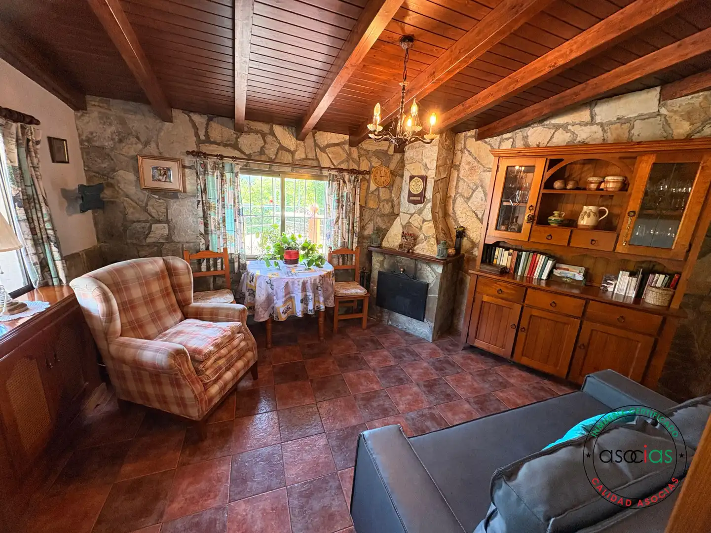 Living room of Houses for sale in Gijón   with Heating, Private garden and Terrace