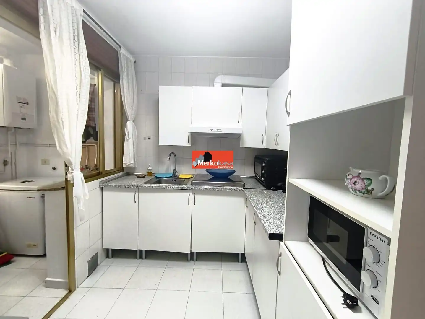 Kitchen of Flat for rent in Lugo  with Heating, Storage room and Furnished