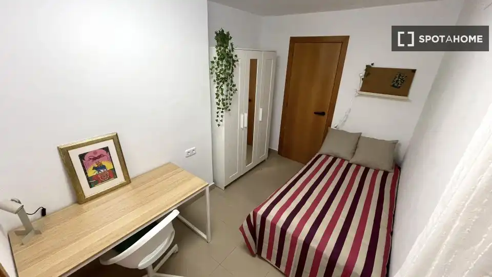 Habitación de Piso para compartir en Cerdanyola del Vallès con Aire acondicionado, Calefacción y Terraza