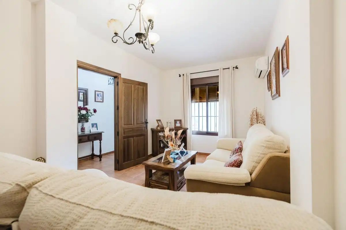 Living room of Detached homes for sale in Almogía  with Air Conditioner, Heating and Terrace