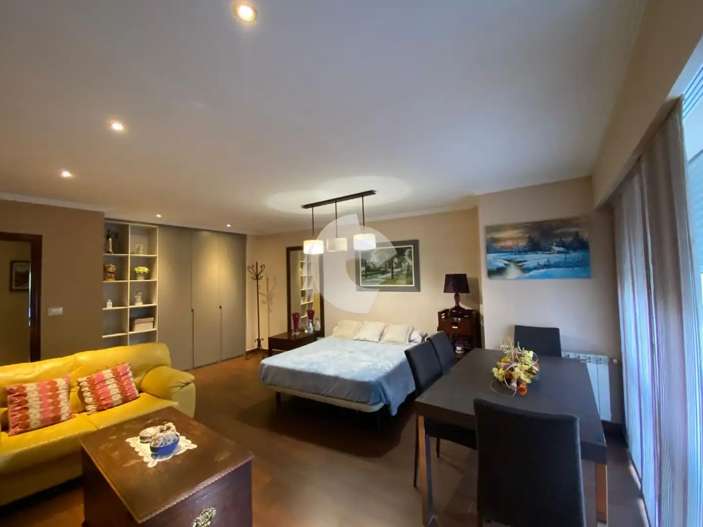Sala de estar de Piso en venta en Ourense Capital  con Calefacción y Trastero