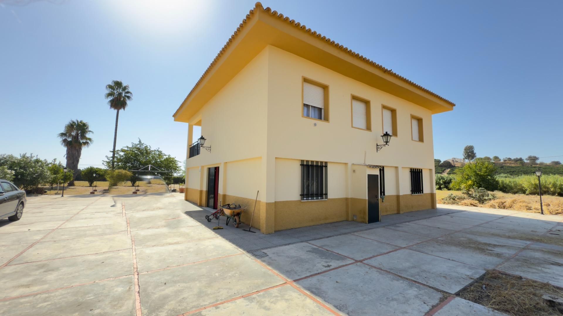 Außenansicht von Country house zum verkauf in Gibraleón mit Klimaanlage, Privatgarten und Terrasse