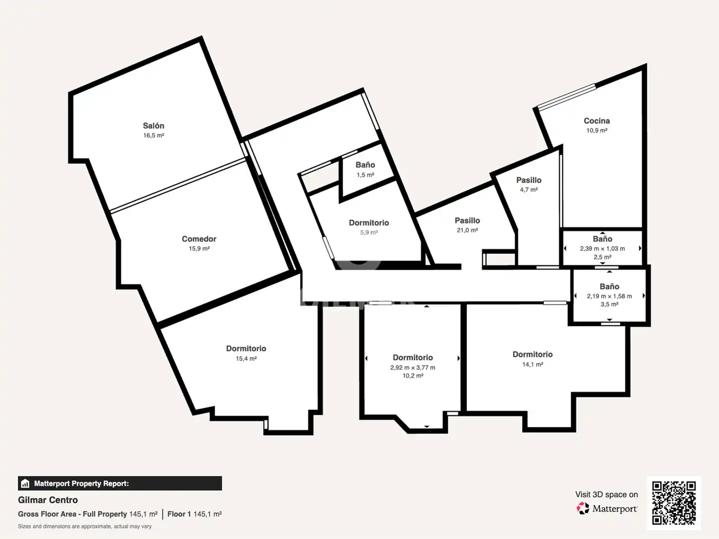Flat for sale in Madrid  with Heating and Storage room