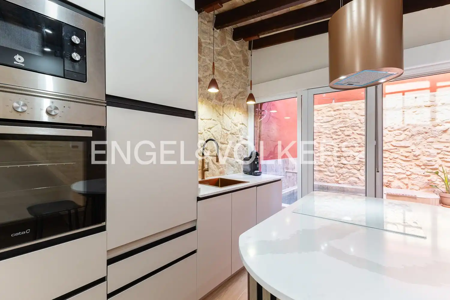 Cocina de Casa o chalet de alquiler en Bétera con Aire acondicionado, Calefacción y Jardín privado