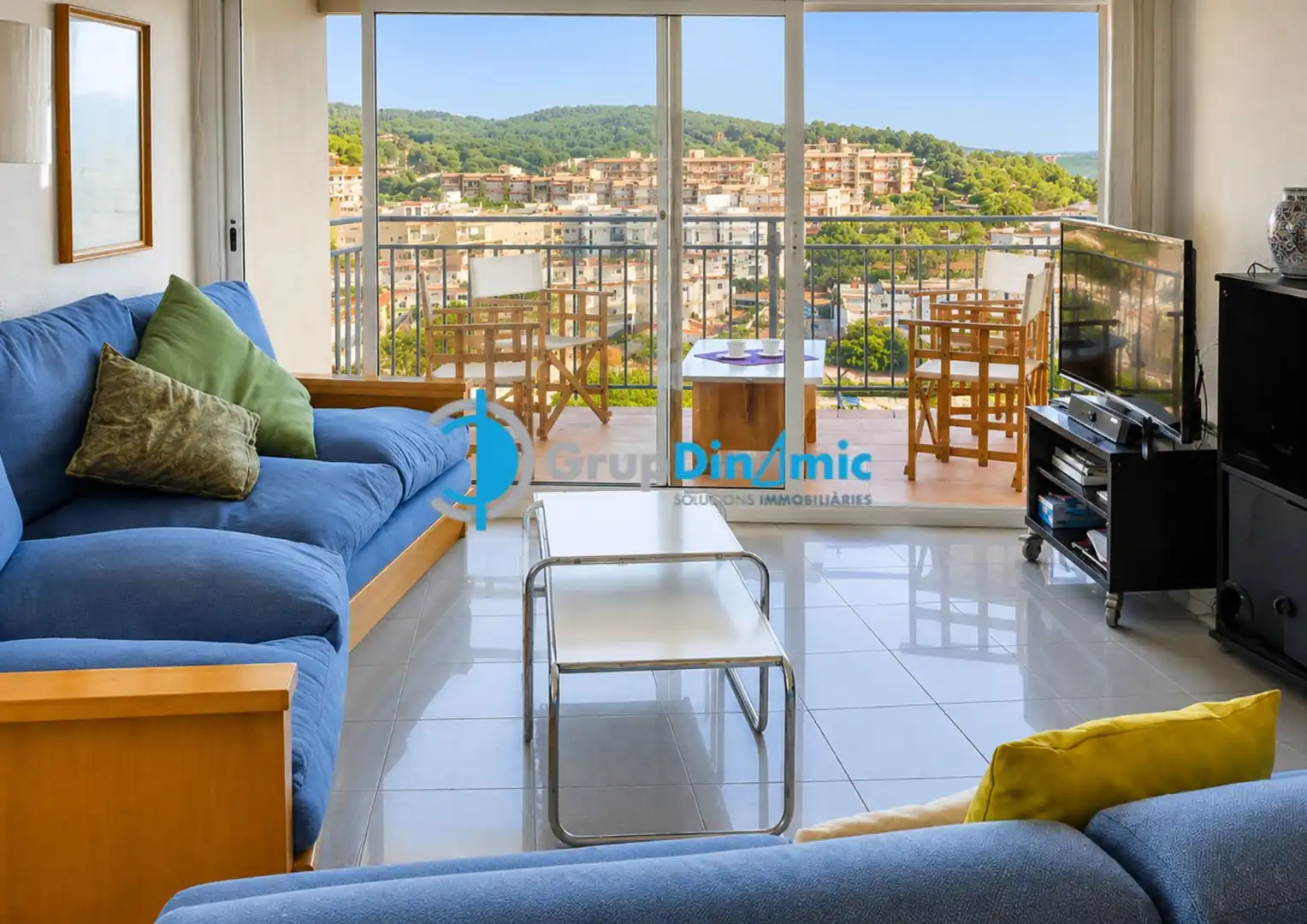Living room of Attic for sale in Palamós  with Furnished and Balcony