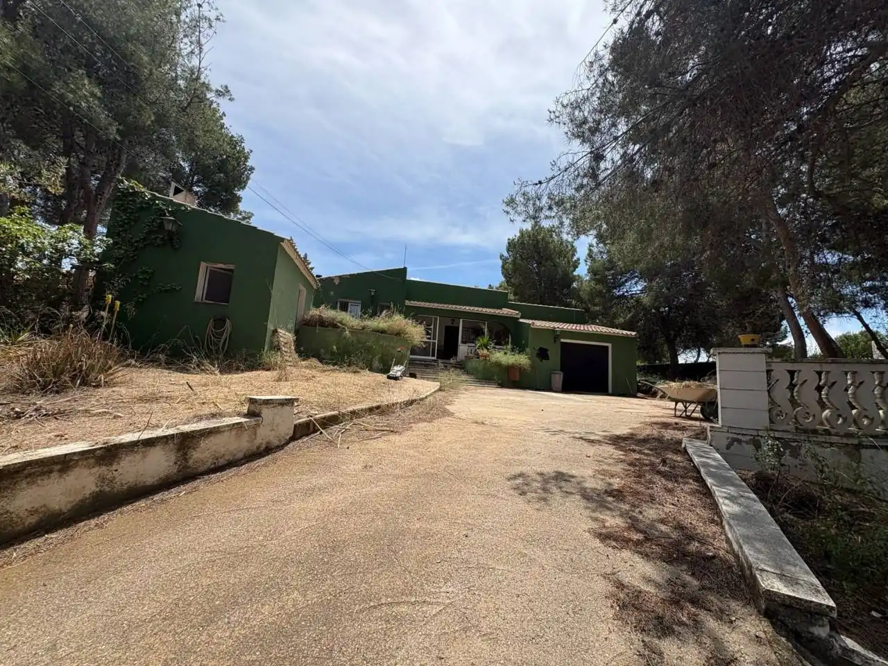 Vista exterior de Casa o chalet en venta en Tibi con Calefacción, Jardín privado y Amueblado