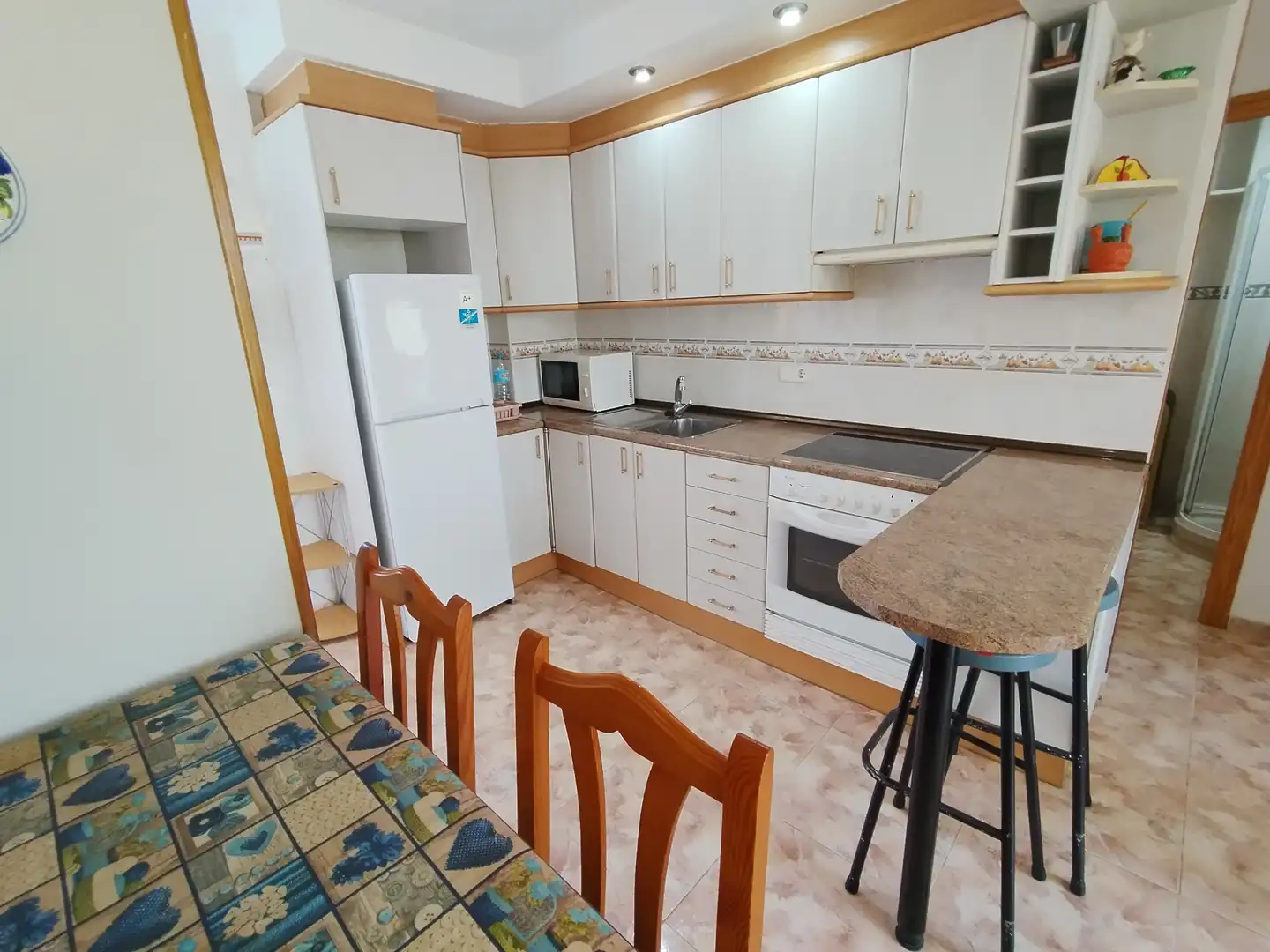 Kitchen of Apartments for sale in Alcanar  with Furnished, Oven and Washing machine